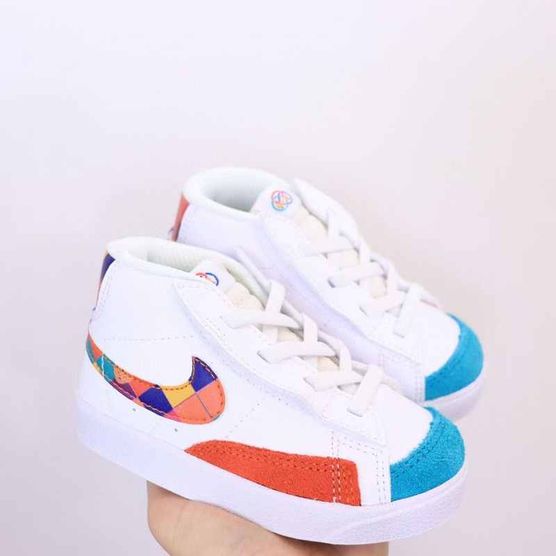 Nike Blazers high-top children_s shoes new color color 22-35-ed7a1e34